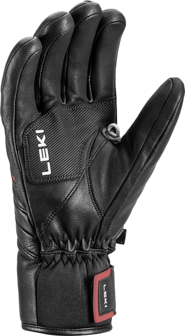 Handschuhe LEKI Phoenix 3D Black/Red - 2023/24