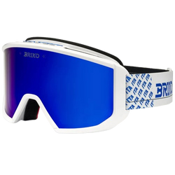 Googles Briko Vulcano Mask Italia White/Science Blue - 2025/26