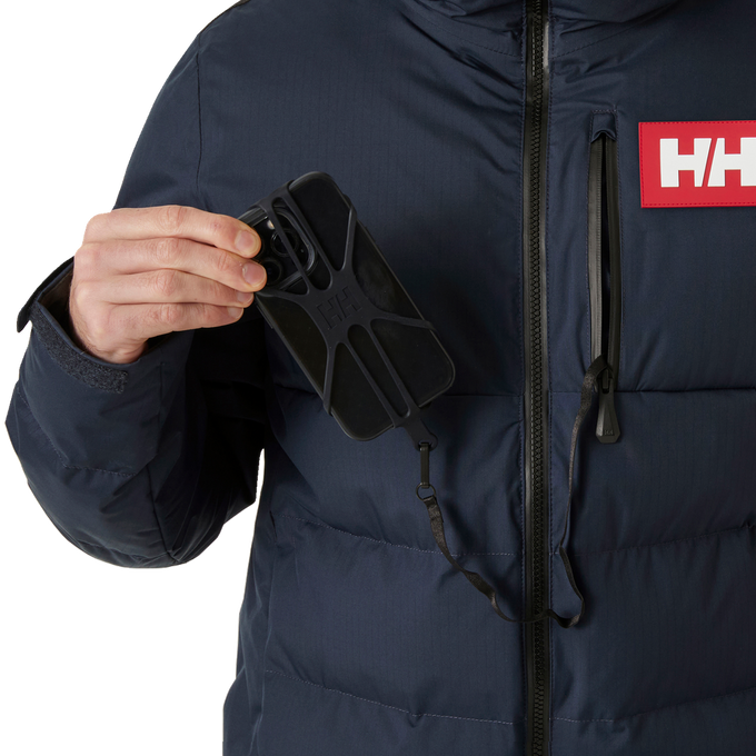 Kurtka narciarska Helly Hansen Kvitfjell Race Puffy Jacket Navy NSF Replica - 2024/25