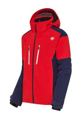 Skijacke Descente Carter Orange/Navy - 2023/24