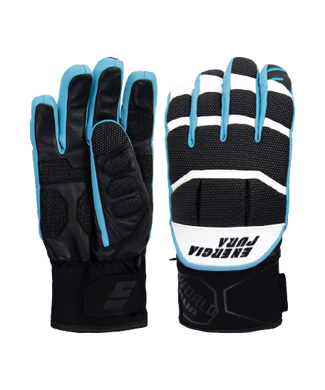 Gloves Energiapura Warrior Black/White/Turquoise - 2024/25