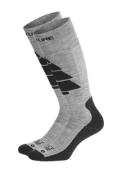 Ski socks Picture Wooling Ski Grey Melange - 2024/25