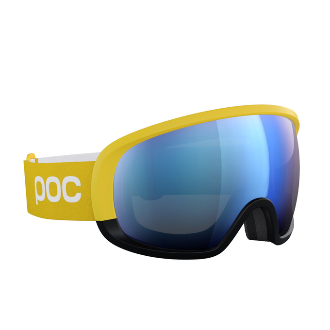 Brille POC Fovea Clarity Comp Aventurine Yellow/Uranium Black/Spektris Blue - 2022/23