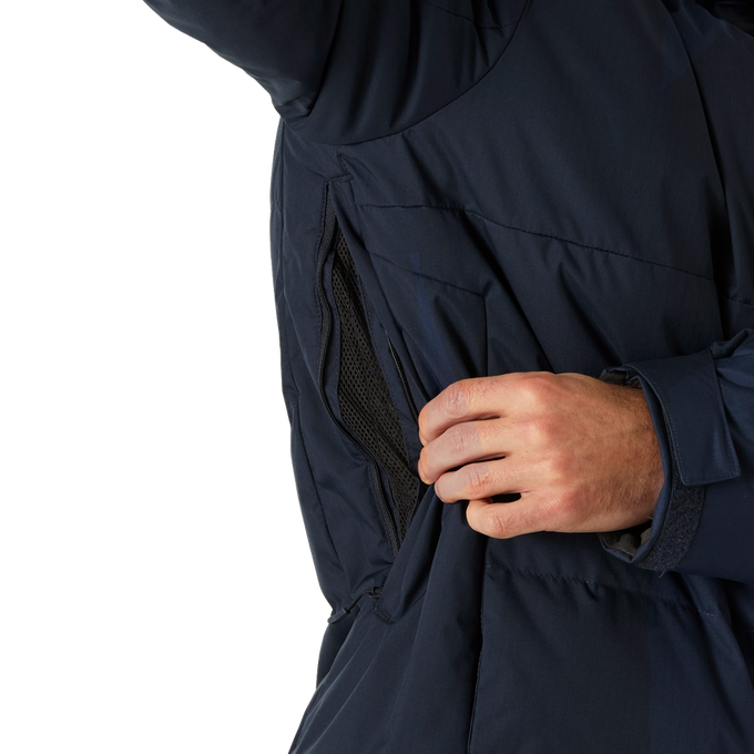 Kurtka narciarska Helly Hansen Kvitfjell Race Puffy Jacket Navy NSF Replica - 2024/25