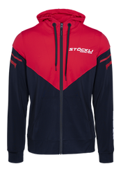 Stoeckli Hoody Fullzip WRT Black Red - 2024/25