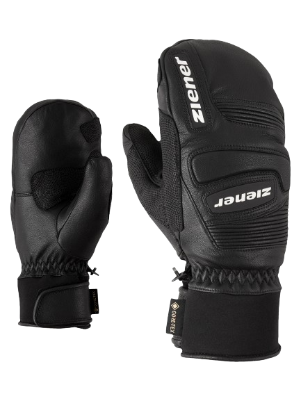 Rękawice Ziener Guardi GTX + Gore Plus Warm PR Mitten Glove Ski Alpine Black - 2024/25