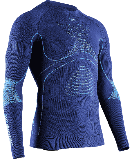 Thermal underwear X-bionic Energy Accumulator 4.0 Shirt LG SL Men Navy/Blue - 2023/24