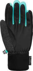 Rękawice Reusch Simon R-TEX XT Junior Black Melange/Bachelor Button/Knockout Pink - 2024/25