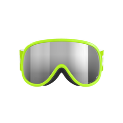 Goggles POC Pocito Retina Fluorescent Yellow/Green/Partly Sunny Silver - 2024/25