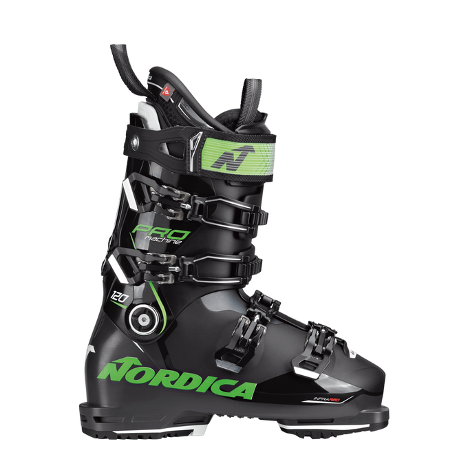 Skischuhe NORDICA Pro Machine 120 GW Black/Anthracite/Green - 2022/23