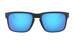 Sunglasses Oakley Holbrook Matte Black Prizmatic Prizm Sapphire Polarized