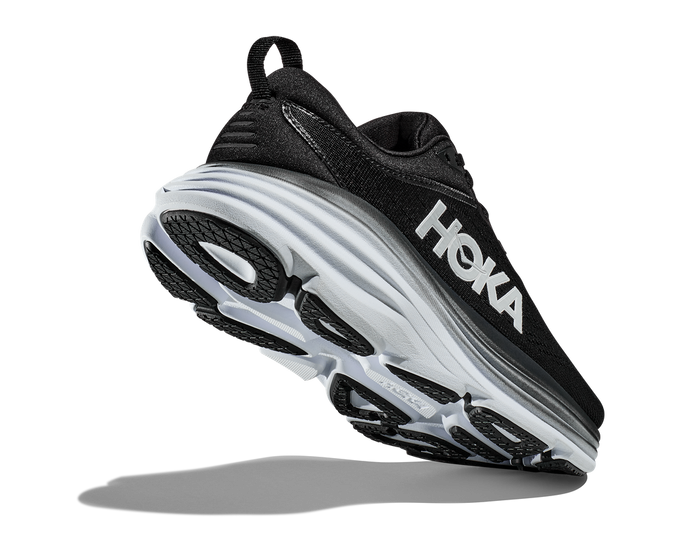 Men shoes Hoka Bondi 8 Black/White