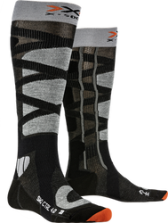 Skarpety narciarskie X-Socks Ski Control 4.0 Anthracite Melange/Stone Grey Melange - 2024/25