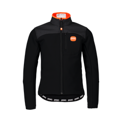 Softshell POC Race Jacket Jr Uranium Black - 2025/26