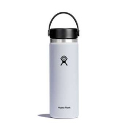 HYDRO FLASK 20 OZ Wide Mouth 2.0 Flex Cap White