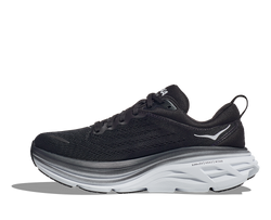 Damen Schuhe Hoka Bondi 8 Black/White