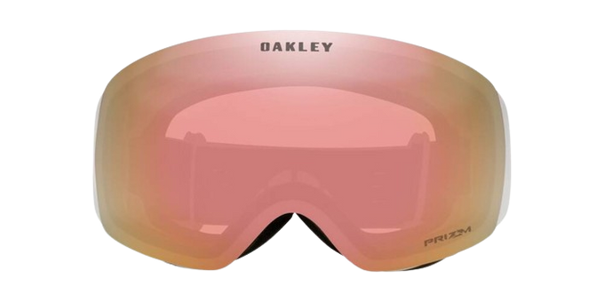 Brille Oakley Flight Deck M Matte White Prizm Rose Gold - 2024/25