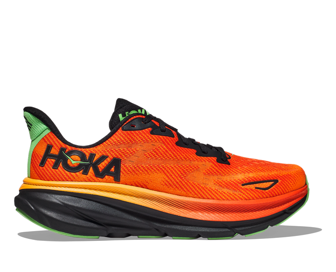 Men shoes Hoka Clifton 9 Flame/Vibrant Orange