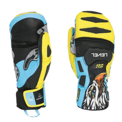 Rękawice Level SQ CF Mitt Yellow/Blue - 2024/25