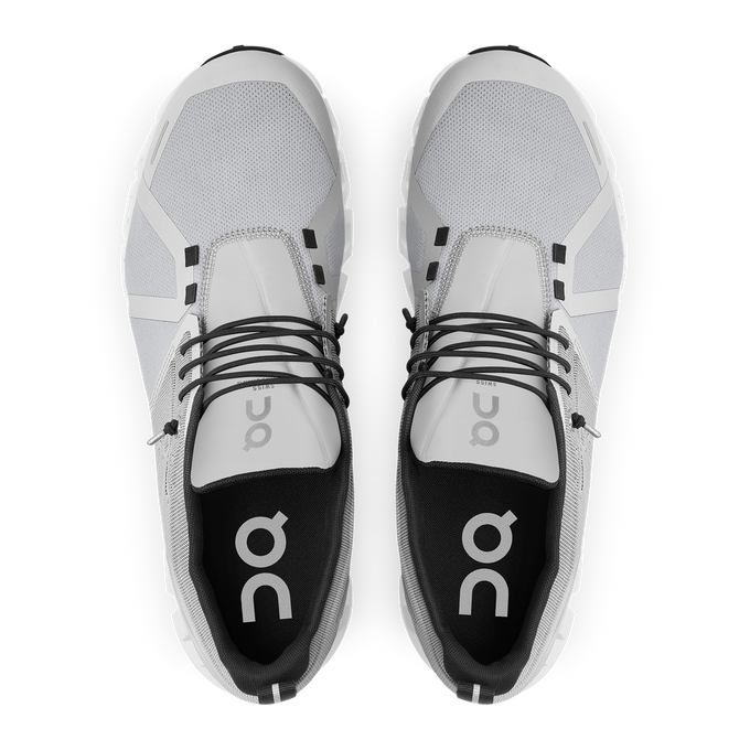 Men shoes On Running Cloud 5 Waterproof Glacier/White