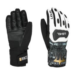 Gloves Level Race Replica pk White - 2024/25