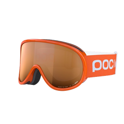 Goggles POC Pocito Retina Fluorescent Orange/Partly Sunny Light Orange - 2024/25