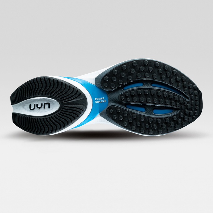 Shoes UYN Woman Neuron Shoes Orange Sole French Blue/Blue