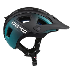 Kask rowerowy Casco MTBE2 Black/Green - 2024