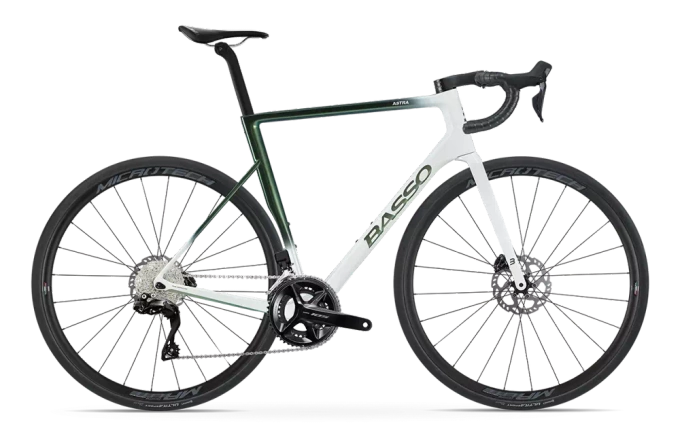 Straßenrennrad Basso Astra 105 Di2 Pop Green/Microtech Mr Lite - 2023