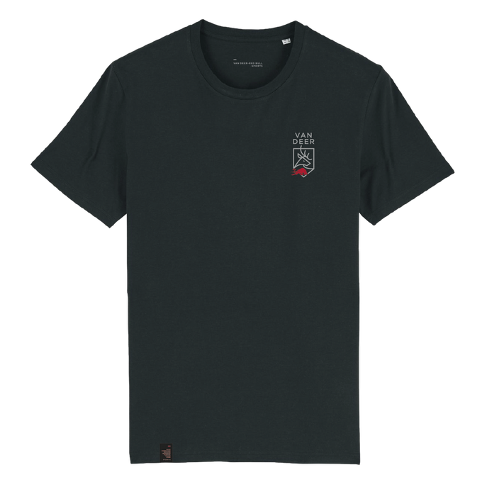 Koszulka Van Deer Logo Shirt Black - 2023/24