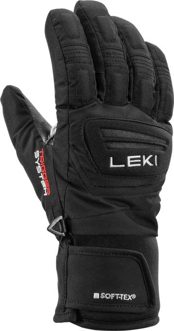 Handschuhe LEKI Griffin 3D Junior Black - 2024/25