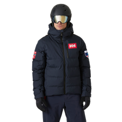 Kurtka narciarska Helly Hansen Kvitfjell Race Puffy Jacket Navy NSF Replica - 2024/25