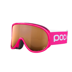 Goggles POC Pocito Retina Fluorescent Pink/Partly Sunny Light Orange - 2024/25