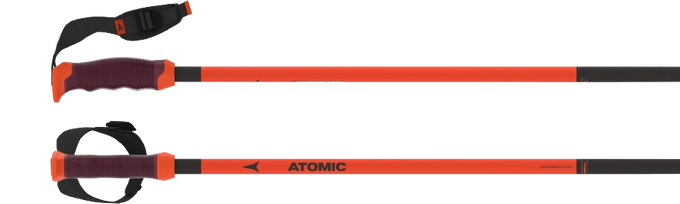 Skistöcke Atomic Redster Carbon SQS Red/Carbon - 2024/25