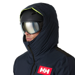 Kurtka narciarska Helly Hansen Kvitfjell Race Puffy Jacket Navy NSF Replica - 2024/25