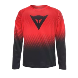 Radtrikot Dainese Scarabeo Jersey LS High-Risk-Red/Black - 2023