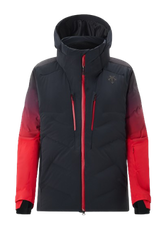 Kurtka Descente Hybrid Down Jacket Black Electric Red - 2024/25