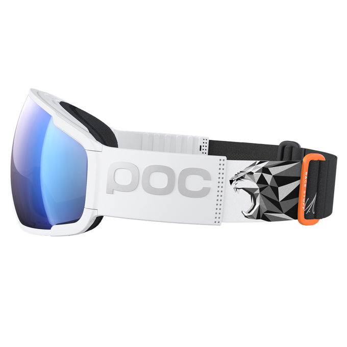 Gogle POC Zonula Race Marco Odermatt Ed. Hydrogen White/Uranium Black/Partly Sunny Blue - 2024/25