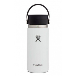 HYDRO FLASK 16 Oz Wide Mouth Flex Sip Lid White