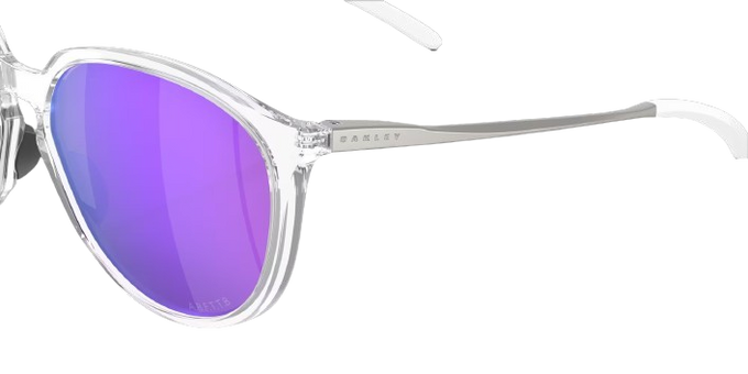 Sonnenbrille OAKLEY Sielo Mikaela Shiffrin Signature Series Prizm Violet Lenses / Polished Chrome Frame