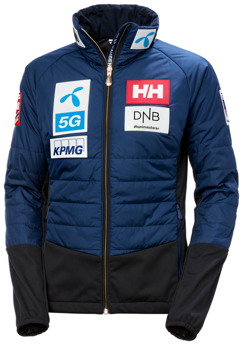 Kurtka Puchowa Helly Hansen World Cup Insulator Jacket Ocean NSF - 2023/24