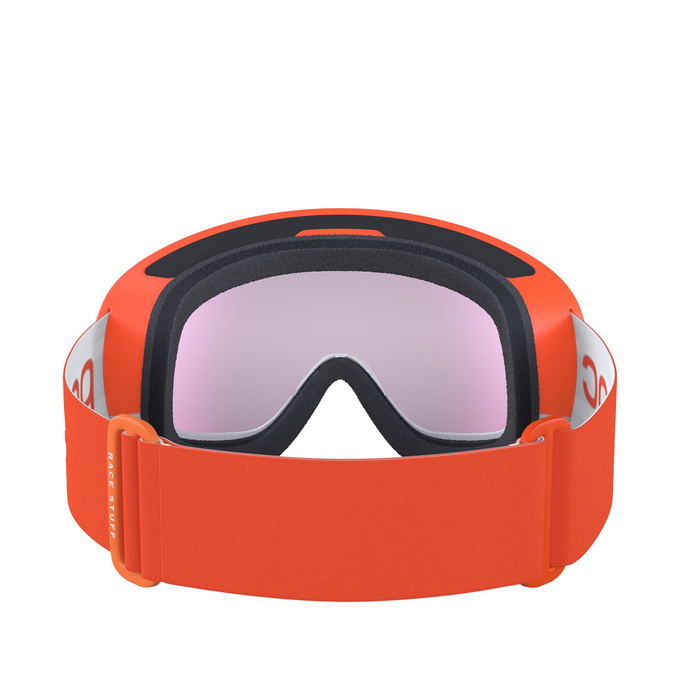 Brille POC Fovea Mid Clarity Comp Fluorescent Orange/Hydrogen White/Clarity Comp Low Light - 2022/23