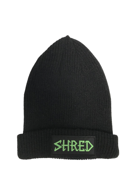 SHRED Lowell Beanie Black