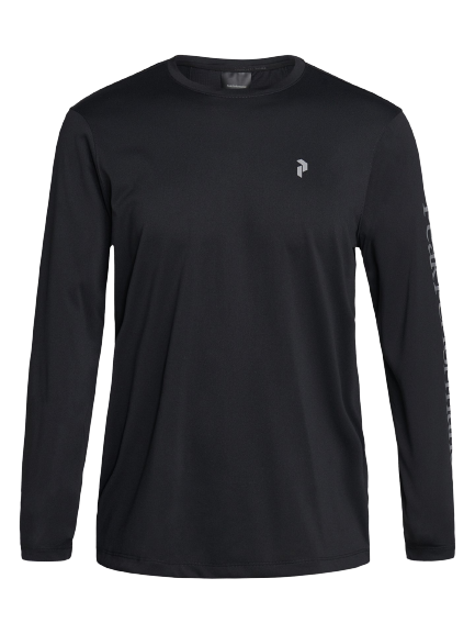 Longsleeve PEAK PERFORMANCE M Alum Light LS Black - 2022