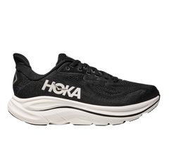 Men shoes Hoka Clifton 10 Wide Black/White