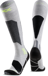 Ski socks X-socks Ski Discover OTC JR Rhino Grey/Canary - 2025/26