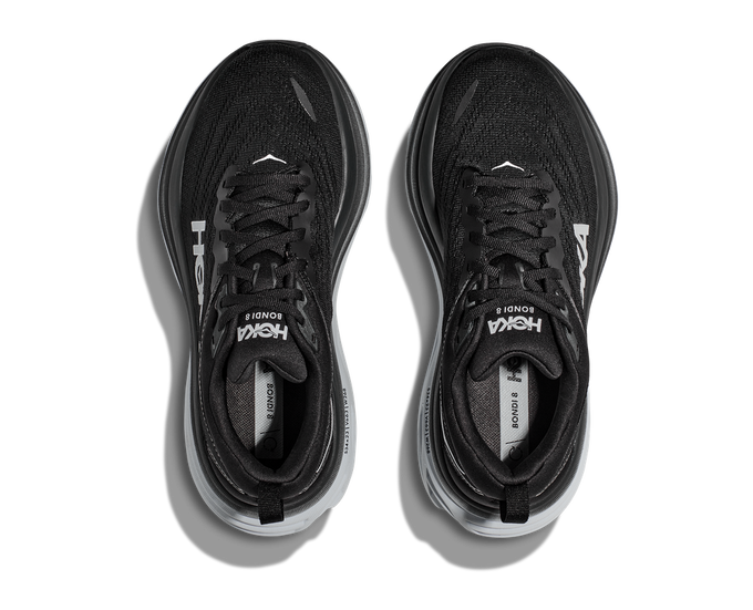 Damen Schuhe Hoka Bondi 8 Black/White