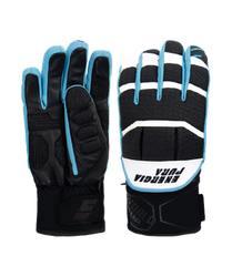 Rękawice narciarskie Energiapura Warrior Black/White/Turquoise - 2025/26