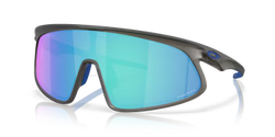 Okulary OAKLEY RSLV Matte Grey Smoke Frame/Prizm Sapphire  Lenses