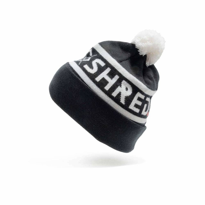 SHRED Woodside Beanie Black/White - 2022/23